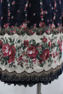 画像3: axes femme / ローズパネル柄カットチュニ M コン I-26-03-02-060-AX-OP-SA-ZI