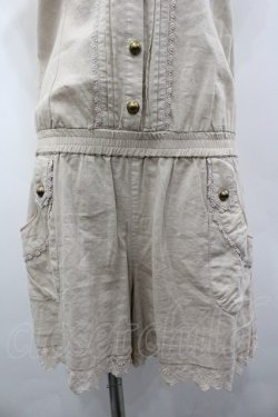 画像3: axes femme / 半袖コンビネゾン  キナリ I-26-03-02-062-AX-OP-SA-ZI