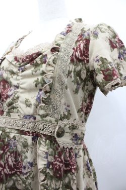 画像3: axes femme / 花柄カットソー姫OP M ベージュ I-26-03-02-074-AX-OP-SA-ZI