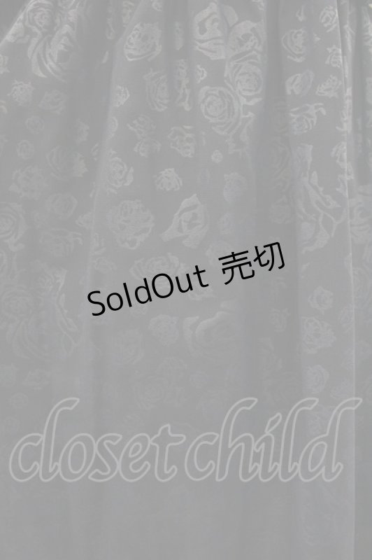 画像3: axes femme / ローズエンボス編み上げチュニック M コン I-26-03-02-076-AX-OP-SA-ZI (3)