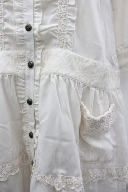 画像3: axes femme / ポケット付きシャツチュニック M キナリ I-26-03-02-080-AX-BL-SA-ZI