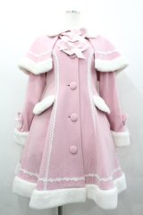 BABY,THE STARS SHINE BRIGHT / ハートミルキーコート（2024年）  ピンクＸ白 I-26-03-02-094-BA-CO-SA-ZI