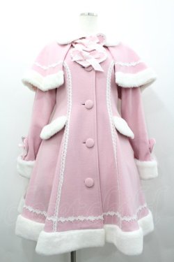 画像1: BABY,THE STARS SHINE BRIGHT / ハートミルキーコート（2024年）  ピンクＸ白 I-26-03-02-094-BA-CO-SA-ZI