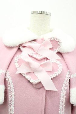 画像3: BABY,THE STARS SHINE BRIGHT / ハートミルキーコート（2024年）  ピンクＸ白 I-26-03-02-094-BA-CO-SA-ZI