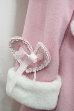 画像4: BABY,THE STARS SHINE BRIGHT / ハートミルキーコート（2024年）  ピンクＸ白 I-26-03-02-094-BA-CO-SA-ZI