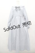 m petit by misako / リボンチェックワンピース LL 青チェック I-26-03-02-097-LO-OP-SA-ZI
