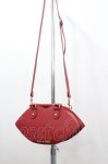 画像1: Maison de FLEUR / リップモチーフバッグ  赤 I-26-03-02-098-LO-BG-SA-ZI (1)
