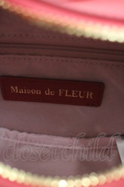 画像4: Maison de FLEUR / リップモチーフバッグ  赤 I-26-03-02-098-LO-BG-SA-ZI