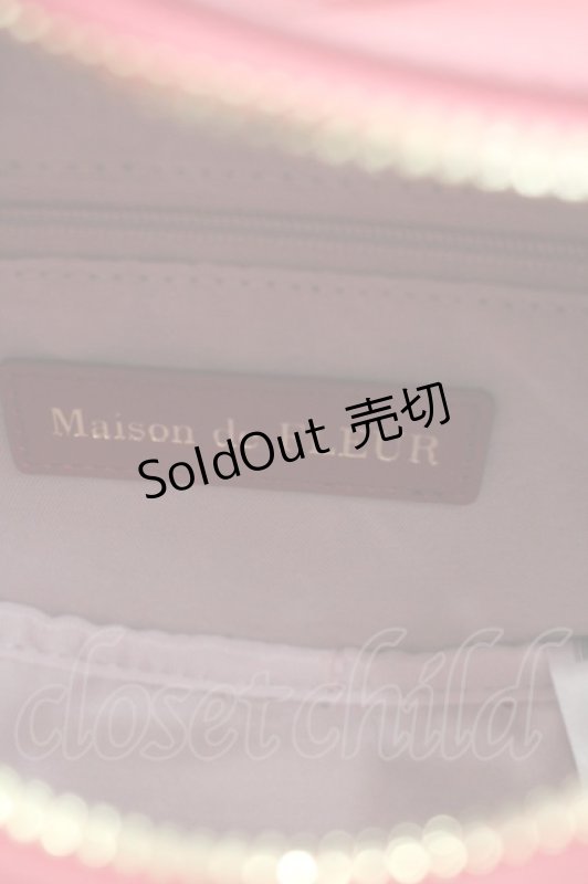画像4: Maison de FLEUR / リップモチーフバッグ  赤 I-26-03-02-098-LO-BG-SA-ZI (4)