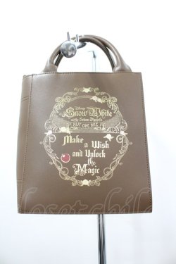 画像1: Maison de FLEUR / 女王/ブック型ショルダーバッグ  ブラウン I-26-03-02-099-LO-BG-SA-ZI