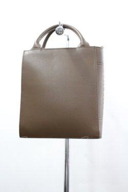 画像2: Maison de FLEUR / 女王/ブック型ショルダーバッグ  ブラウン I-26-03-02-099-LO-BG-SA-ZI