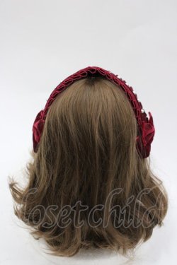 画像3: FLC / ホシナ*ヘッドドレス  ボルドー I-26-03-02-104-LO-AC-SA-ZI