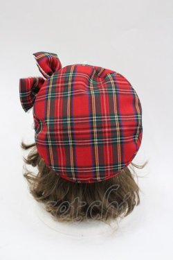 画像2: Amavel / Dolly Holidayチェックリボンベレー  赤チェック I-26-03-02-107-CA-AC-SA-ZI