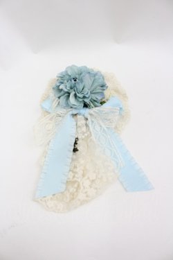 画像1: Anges et Demons / キャノティエクリップ  サックスＸアイボリー I-26-03-02-110-GO-AC-SA-ZI