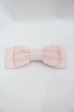 画像1: JESUS DIAMANTE / レースリボンバレッタ   I-26-03-02-111-JE-AC-SA-ZI