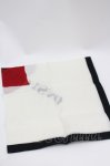 画像2: MEN'S KANEKO ISAO / ハートロゴプリントスカーフ  アイボリー I-26-03-02-115-LO-ZA-SA-ZI (2)