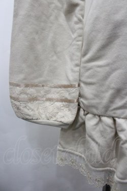 画像3: axes femme / レース切替パーカー  オフ I-26-03-02-012-AX-TO-TE-ZI