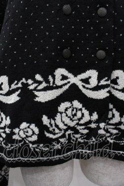 画像3: ANECDOTE axes femme / リボンバラデザインニット M クロ I-26-03-02-013-AX-TO-SA-ZI