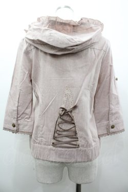 画像2: axes femme / フード付シャツブルゾン M アワピンク I-26-03-02-021-AX-JA-SA-ZI