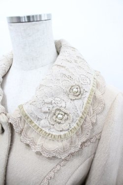 画像3: axes femme / デコ衿ショートコート M キナリ I-26-03-02-022-AX-JA-SA-ZI