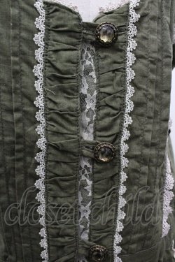 画像3: axes femme / ノースリーブジャケット M グリーン I-26-03-02-025-AX-JA-TE-ZI