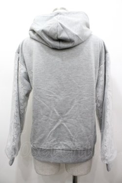 画像2: axes femme / ボリュームレース袖パーカー M グレー I-26-03-02-027-AX-TO-SA-ZI