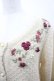 画像3: axes femme / 手刺繍入ガーデンカーディガン M キナリ I-26-03-02-028-AX-TO-SA-ZI (3)