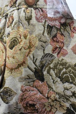 画像3: axes femme / ゴブランダブルハーフジャケット M ベージュ I-26-03-02-030-AX-JA-SA-ZI