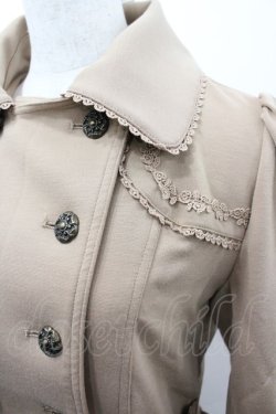 画像3: axes femme / ナポレオンペプムラジャケット M ベージュ I-26-03-02-031-AX-JA-SA-ZI