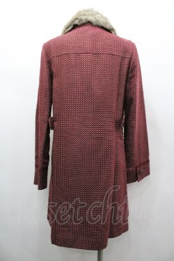 画像2: axes femme / キラキラドットコート M 赤 I-26-03-02-033-AX-CO-TE-ZI