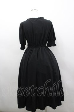 画像3: m petit by misako / AMレースアップワンピース S 黒 I-26-03-04-035-LO-OP-TE-ZI