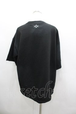 画像3: REFLEM / チェーン付き顔料加工Tシャツ  黒Ｘ白 I-26-03-04-005-PU-TO-SA-ZI