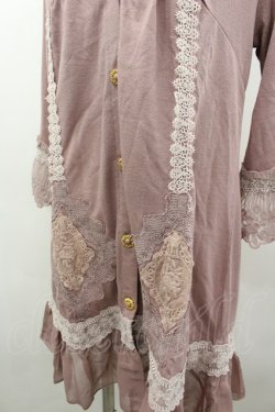 画像3: axes femme / ダイヤレースカーデ M ピンク I-26-03-04-058-AX-TO-TE-ZI