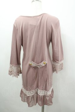 画像3: axes femme / ダイヤレースカーデ M ピンク I-26-03-04-059-AX-TO-TE-ZI