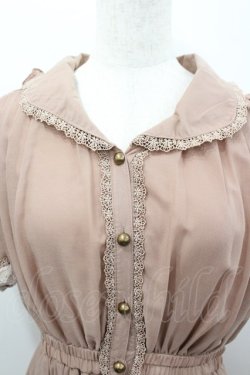 画像2: axes femme / 裾刺繍フード付シャツチュニ M アワピンク I-26-03-04-061-AX-CO-TE-ZI