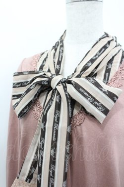 画像3: axes femme / レジメ柄ボータイPO M アワピンク I-26-03-04-062-AX-TO-TE-ZI