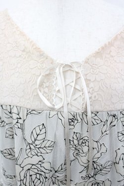 画像2: axes femme / /ローズ柄チュニック M キナリ I-26-03-04-065-AX-TO-TE-ZI