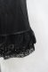 画像2: axes femme / お花付きペチスカート M 黒 I-26-03-04-094-AX-SK-TE-ZI (2)