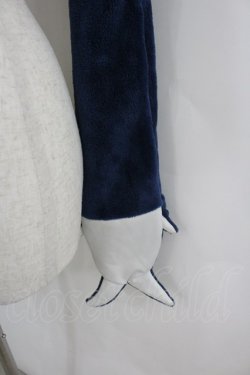 画像2: Favorite / サメモチーフファーマフラーハット  ネイビーＸ白 I-26-03-04-096-LO-AC-SA-ZI