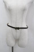 axes femme / バラモチーフ細ベルト  ブラウン I-26-03-04-097-AX-SK-SA-ZI