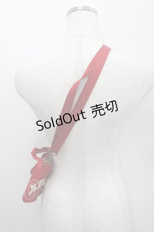 画像3: Karl Helmut / ロゴミニショルダーバッグ  赤 I-26-03-04-098-EL-BG-SA-ZI (3)