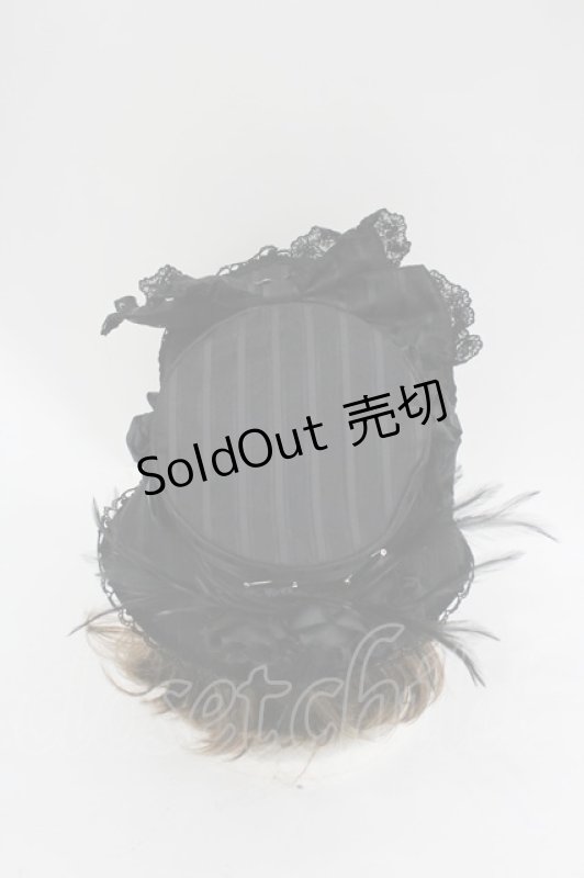 画像2: ALICE and the PIRATES / 薔薇の淑女キャノティエ  黒 I-26-03-04-104-PA-AC-SA-ZI (2)