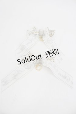 画像2: BABY,THE STARS SHINE BRIGHT / Best Wishesリボンコーム  白 I-26-03-04-107-BA-ZA-SA-ZI