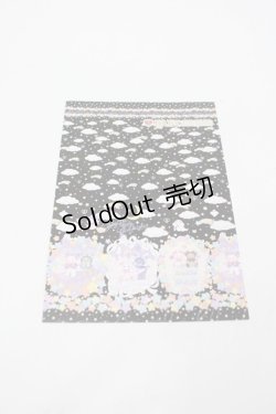 画像1: BABY,THE STARS SHINE BRIGHT / くみゃちゃんのKiraKira Sweets Halloweenポストカード  黒 I-26-03-04-116-BA-ZA-SA-ZI