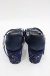 画像2: axes femme POETIQUE / 星座刺繍サンダル M ネイビー I-26-03-04-125-AX-SH-TE-ZTK052 (2)