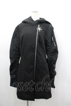 画像1: KILL STAR / 袖切替ジャケット S 黒 I-26-03-04-014-SL-JA-TE-ZI