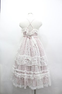画像3: Angelic Pretty / Fairy Tulleジャンパースカート  ピンクＸ白 I-26-03-04-018-AP-OP-SA-ZI
