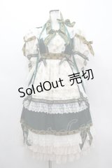 BABY,THE STARS SHINE BRIGHT / Mazrka〜乙女なJolie fleur〜ワンピースドレス・ヘッドドレスSet  グリーン I-26-03-04-019-BA-OP-SA-ZI