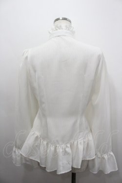 画像3: ALICE and the PIRATES / 狼騎士と伝説の剣フレア袖ブラウス  白 I-26-03-04-002-PA-BL-SA-ZI