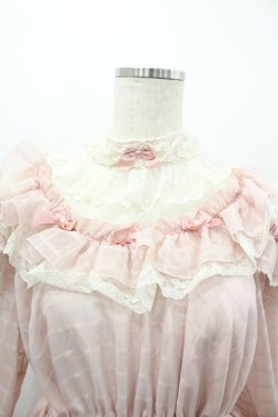 画像2: ALICE and the PIRATES / マリーのおリボンいっぱいワンピース  ピンク I-26-03-04-023-PA-OP-SA-ZI